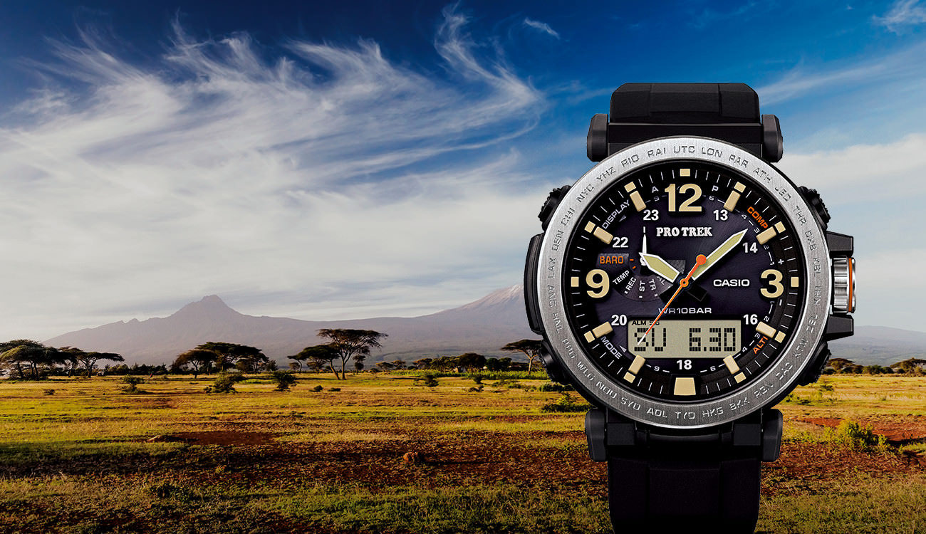 PRO TREK sports watches, hiking and climbing CASIO