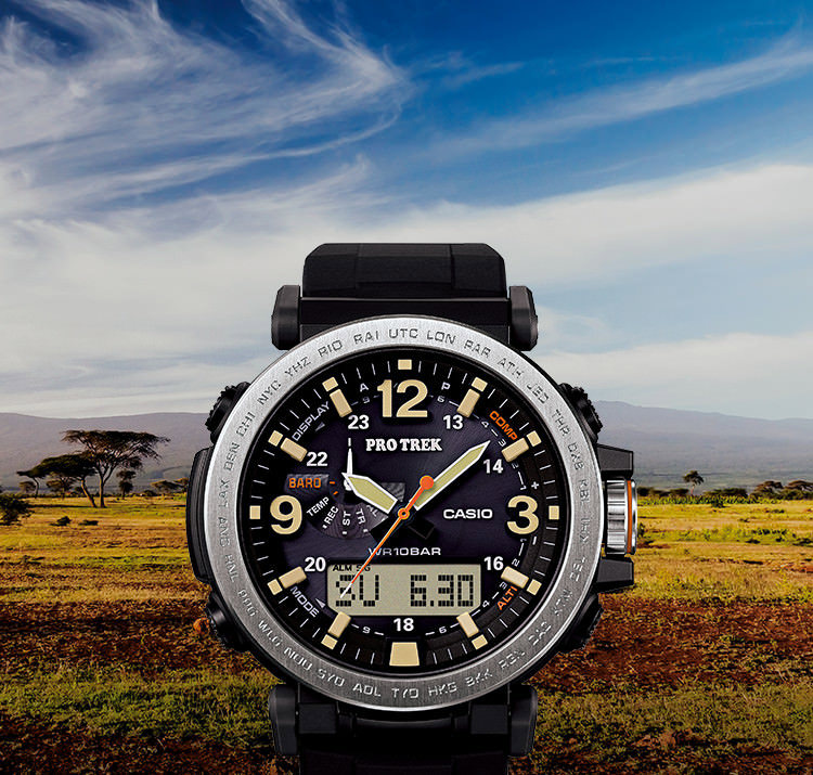 PRO TREK sports watches, hiking and climbing CASIO