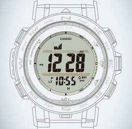 CASIO Reloj Protrek Hombre PRW-30-5DR