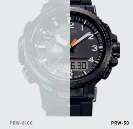 Prw 60 50 Series Pro Trek Mens Watches Casio